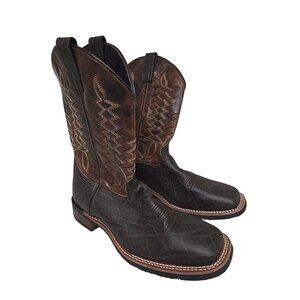 Laredo Men's 7855 Dillon Square Cowboy Western Boot Brown Size 10D